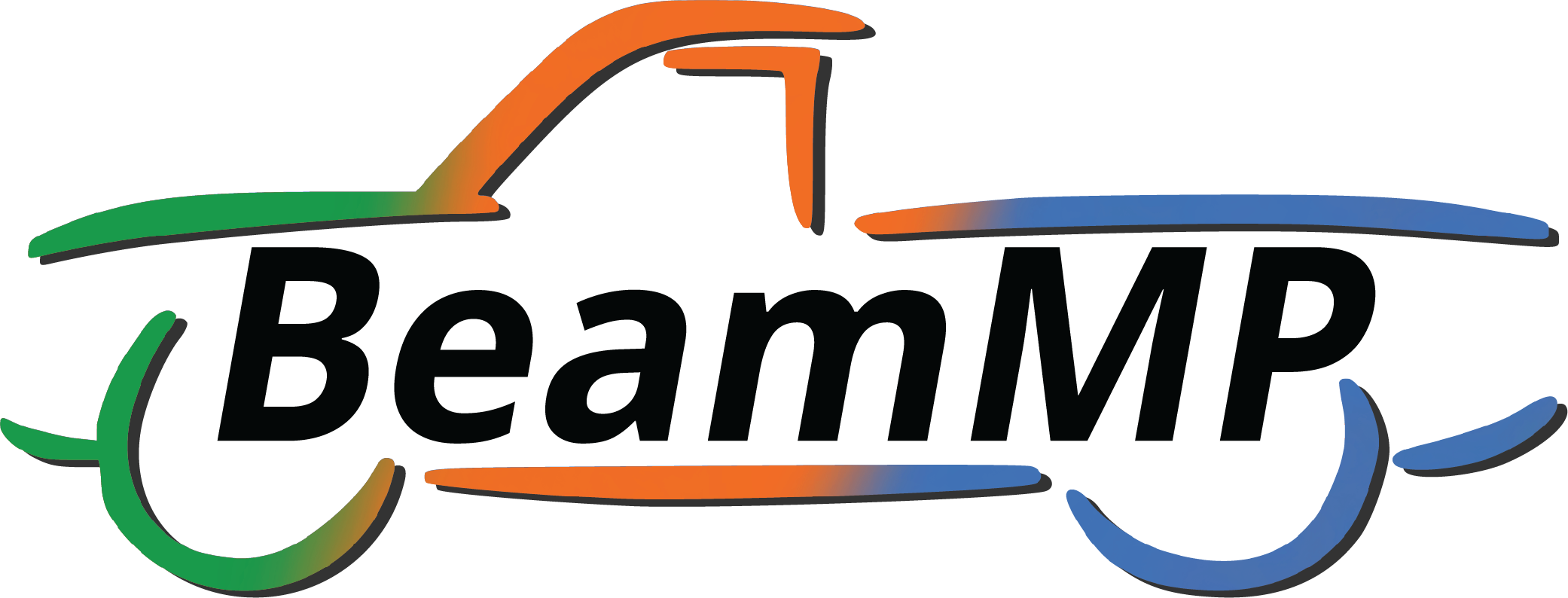 BeamMP mehrfarbig-schwarz